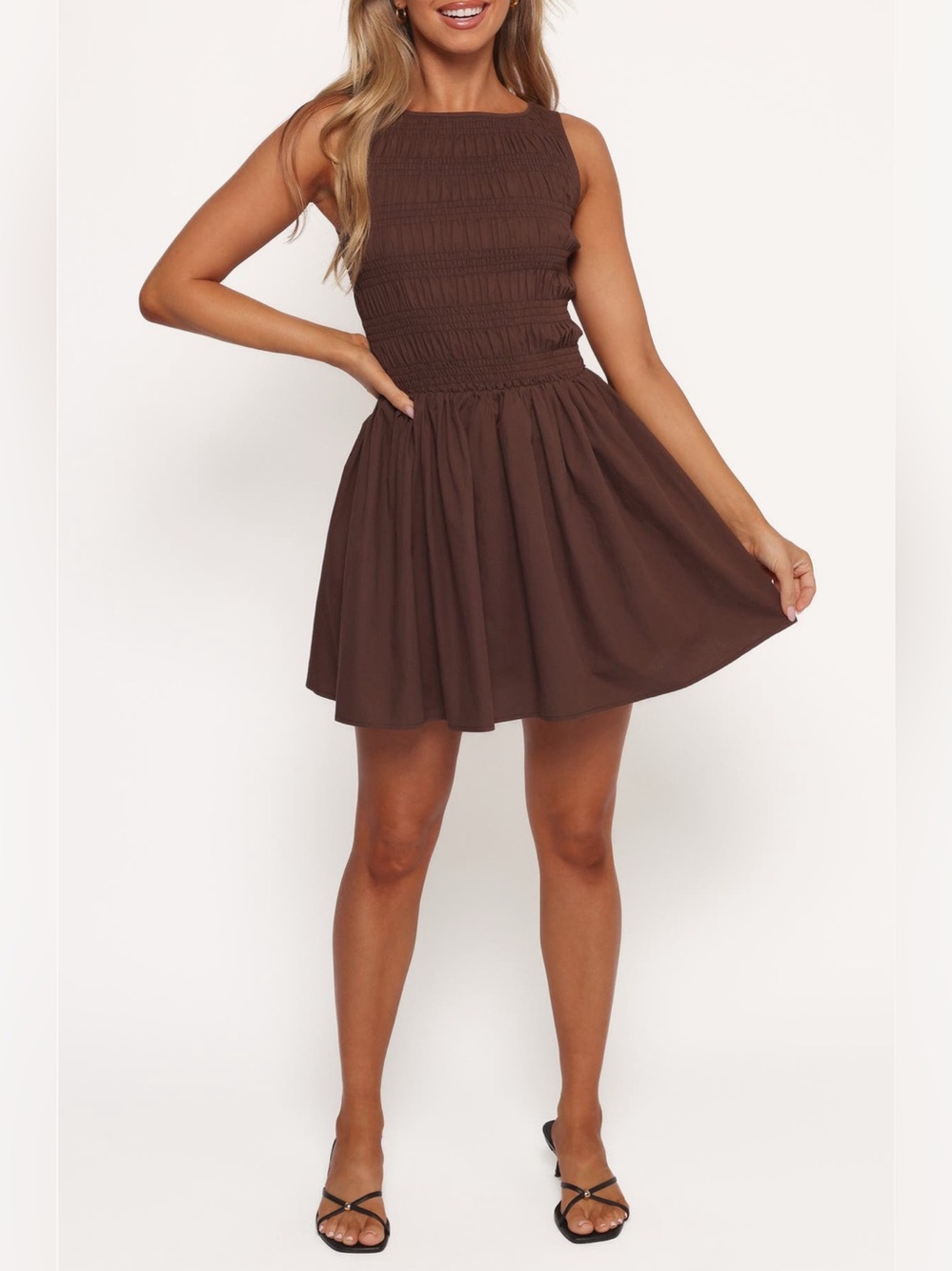 Petal & Pup Harrison Sleeveless Fit Flare Dress